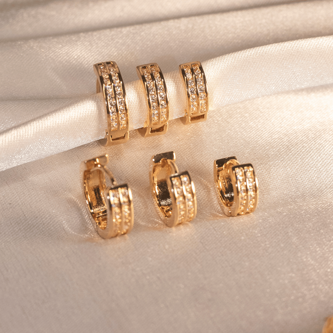 Brinco Trio de Argolinha clik