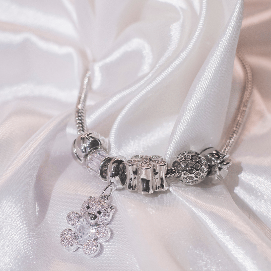 Pulseira Berloques - Ursinho