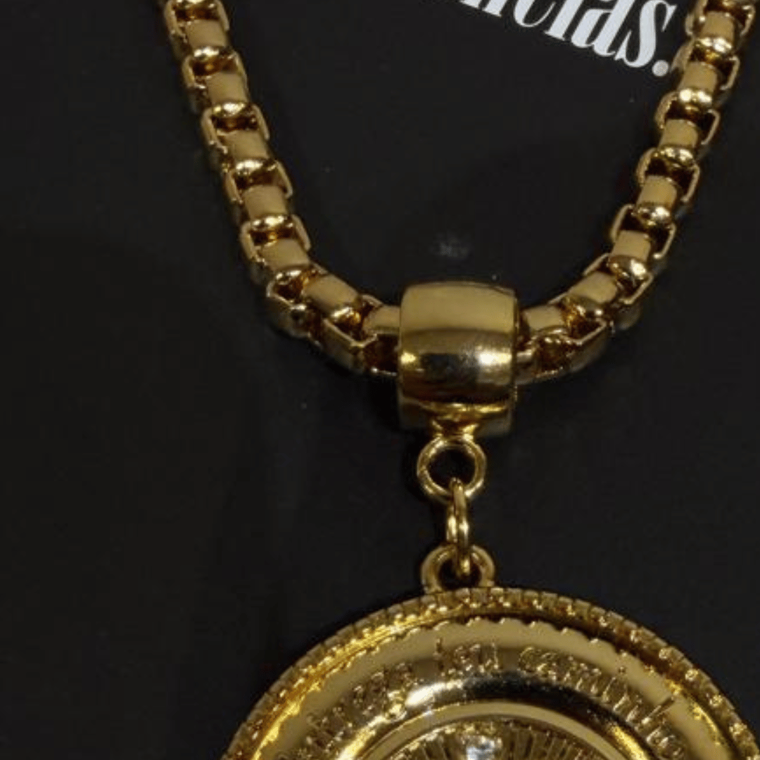 Corrente Cartier redonda Pingente Medalha