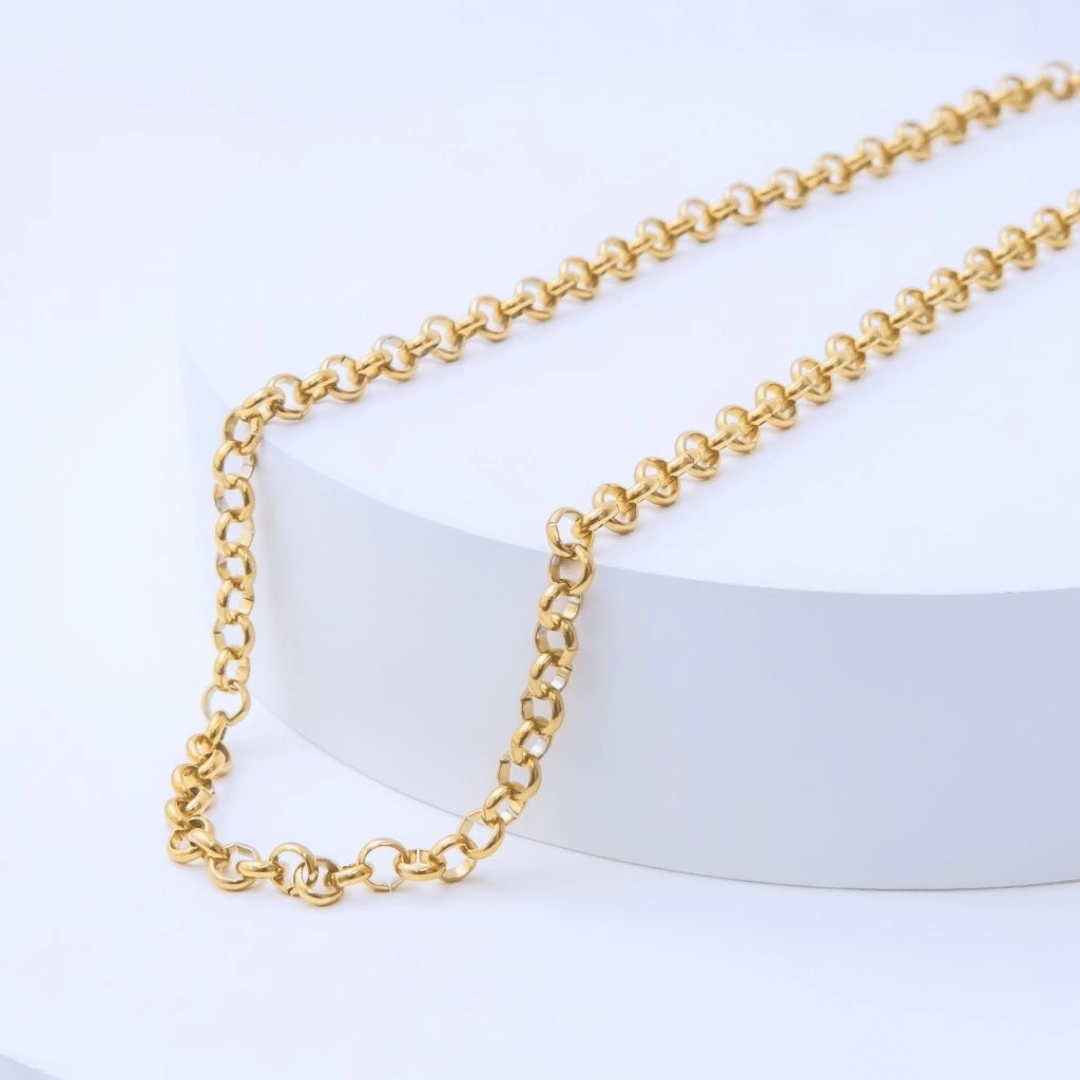 Choker Elo Português 4mm 45cm