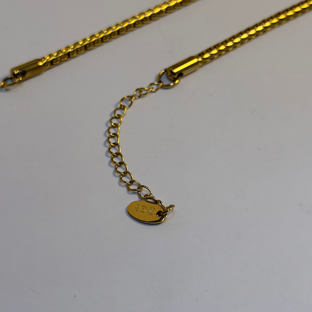 Pulseira Fio redondo - Aço com Banho