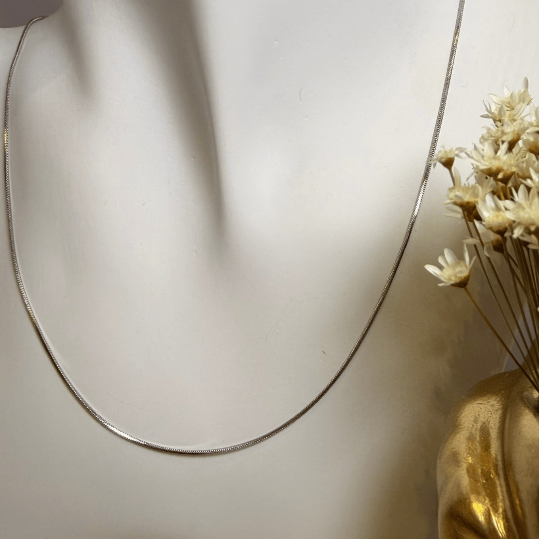 Corrente Rabo de Rato Laminada - Aço Inox