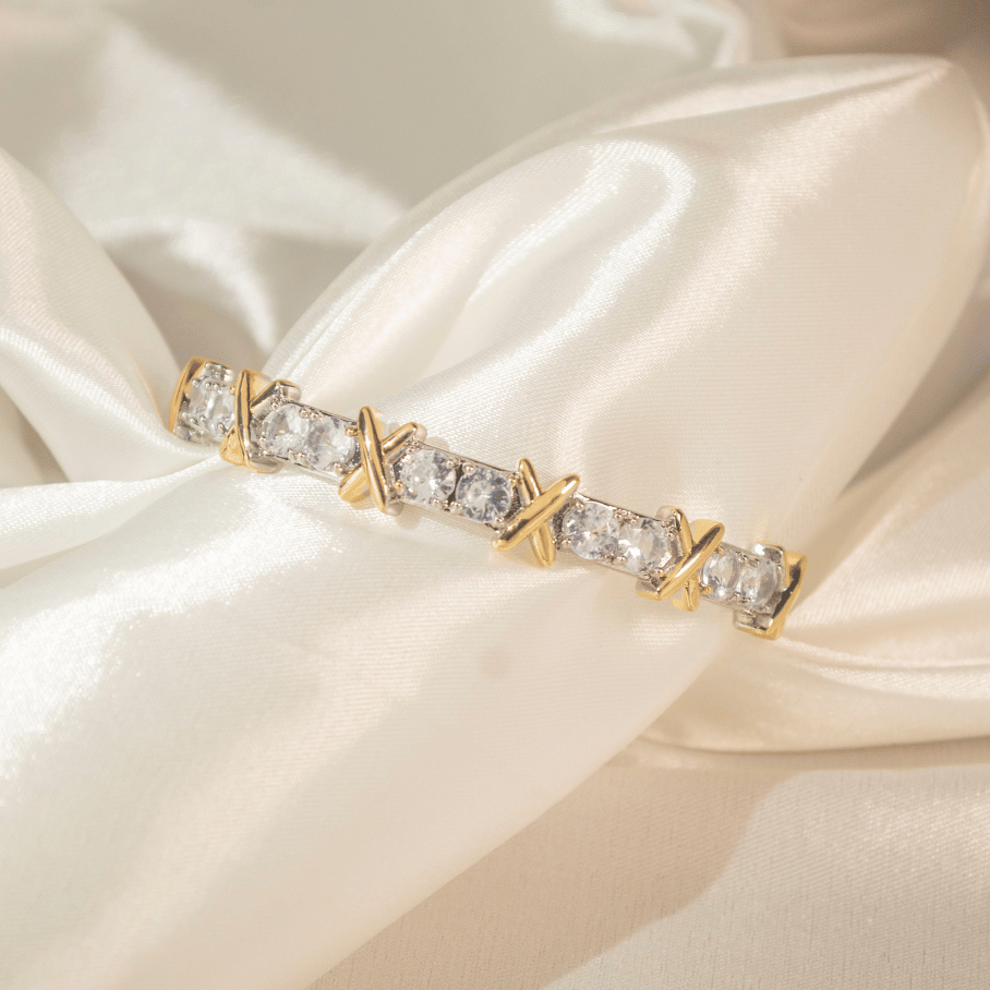 Bracelete Mix Banhos X dourado