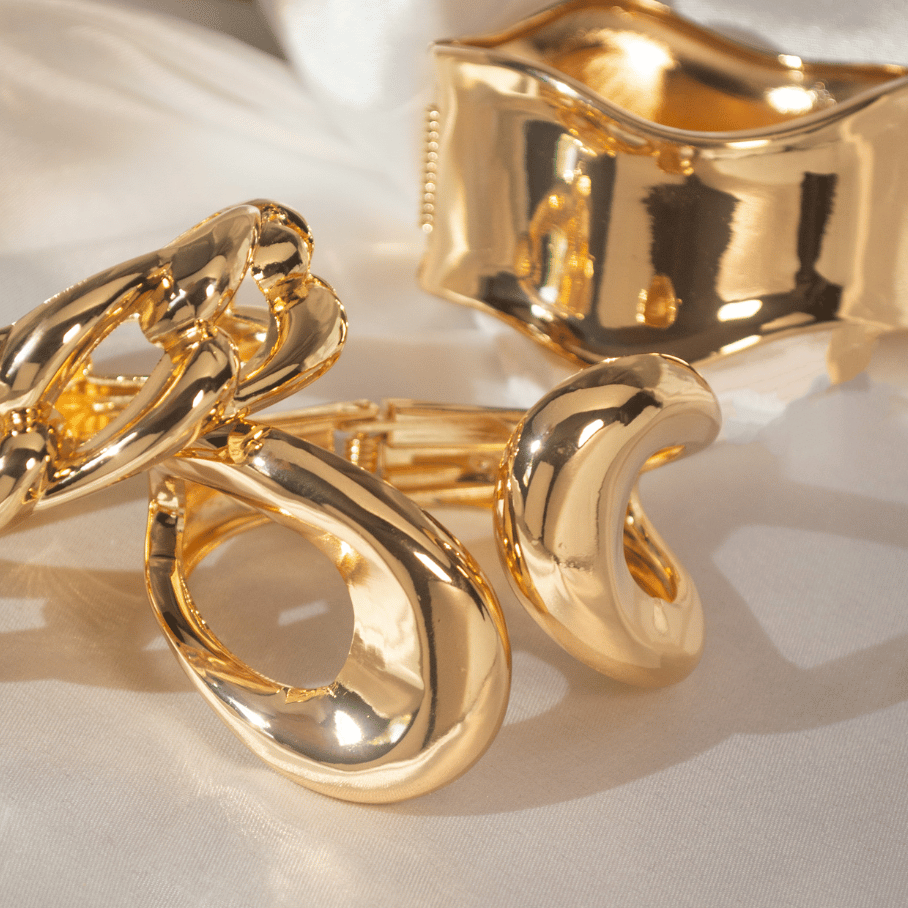 Bracelete 02 gotas vazadas