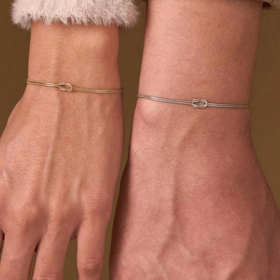 Pulseira Infinito  - Aço Inox